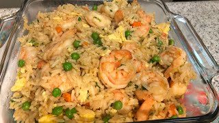 Arroz Con Camarones Deliciosa receta [upl. by Aiem502]