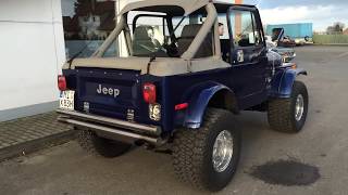 1978 Jeep CJ7  720 HP  94l V8  Classic Car Ranch [upl. by Ainomar]