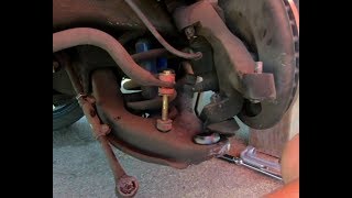 CHEVY TRUCK FRONT END STEERING  SUSPENSION REPLACEMENT Part 1 of 2 [upl. by Ryley]