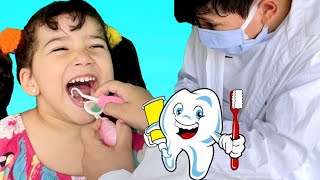 Canção do Dentista  Dentist Song  Healthy Habits Nursery Rhymes amp Kids Songs [upl. by Norina988]