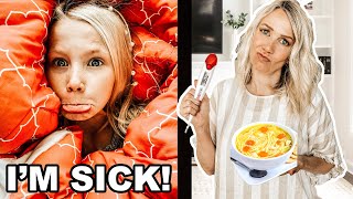 OH NO PRESLEE is SiCK  Large Family Vlog [upl. by Valaree]