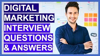 DIGITAL MARKETING Interview Questions And Answers How to Become A Digital Marketer [upl. by Vinny293]