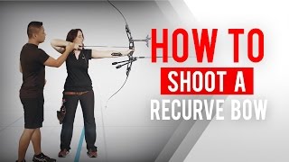 How to shoot a recurve bow  Archery 360 [upl. by Notsae]