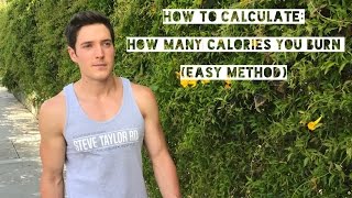 How to Calculate How Many Calories You Burn Easy Method [upl. by Noby]