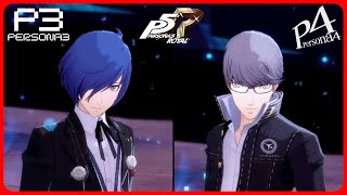 Makoto Yuki amp Yu Narukami Boss Battles  Persona 5 Royal [upl. by Simara754]