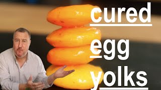 cured egg yolks super umami [upl. by Raquel66]