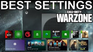 BEST Xbox Series XS SETTINGS For WARZONE 3  120FPSGRAPHICS [upl. by Aneelad]