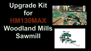 Woodland Mills Sawmill HM130MAX  Upgrade Kit  Drive Belt Tension amp Part  from Auto Parts Store [upl. by Sheets]