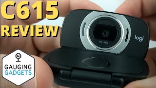 Logitech C615 HD Webcam Review and Setup  1080p Camera for Zoom Skype Hangouts and More [upl. by Bale]