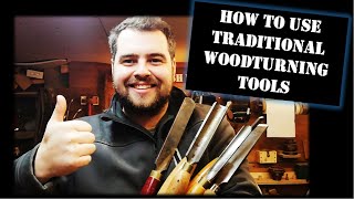 How to use woodturning tools [upl. by Napoleon]