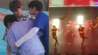 kpop idols fainting and collapsing on stage [upl. by Edac]