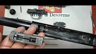 Escopeta Mossberg calibre 12 desarme y arme [upl. by Benjie]