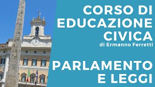 Il Parlamento e le leggi [upl. by Melamie870]