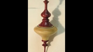 Wood Turning  Christmas Ornament Challenge [upl. by Rosdniw]