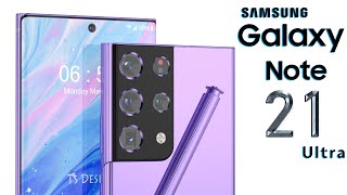 Samsung Galaxy Note 21 Ultra 5G First Look Trailer Concept [upl. by Colline]