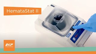 HemataStat II microhematocrit centrifuge [upl. by Hurlbut]