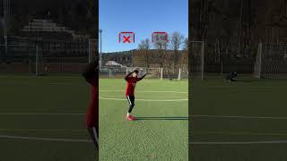 Crazy ⚽️☠️ football goalkeeper cr7 soccer footballskills goalkeepertraining skills [upl. by Nalahs]