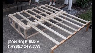 HOW TO BUILD A DAYBED IN A DAY [upl. by Aneev38]