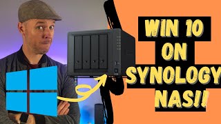 How to INSTALL amp RUN Windows 10 directly on a Synology NAS step by step [upl. by Inoy]