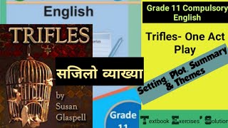 Trifles by Susan GlaspellGrade 11 Compulsory EnglishSummary [upl. by Scarlet758]