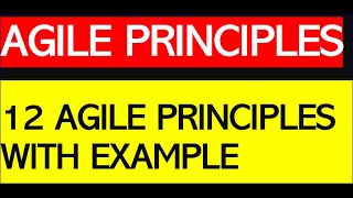 12 Agile Principles  Explained in 5 minutes [upl. by Abrams]