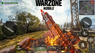 WARZONE MOBILE ULTRA GRAPHICS BATTLE ROYALE GAMEPLAY [upl. by Gilemette]