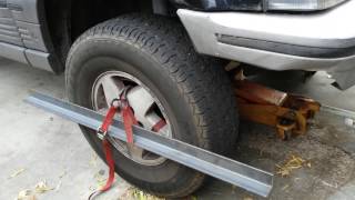 DIY JEEP toe in alignment HOW TO [upl. by Straub]