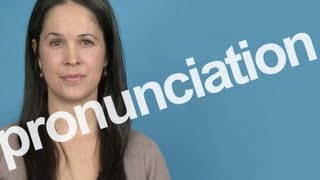 How to Pronounce PRONUNCIATION in American English [upl. by Ettenil]