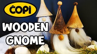 Wood turning Gnome  Christmas decoration idea [upl. by Esiled]