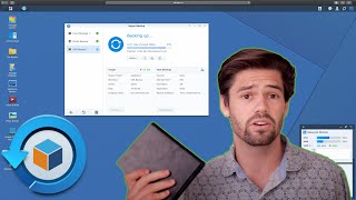 Synology HyperBackup to External HardDrive  4K TUTORIAL [upl. by Tnelc371]