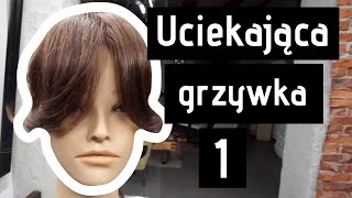 Jak zrobić uciekającą grzywkę na boki Tutorial by Fengii Fundament [upl. by Erodasi]