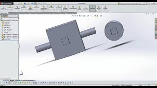 SolidWorks Réaliser un assemblage simple [upl. by Naiva926]