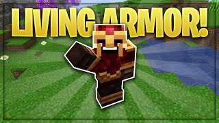 How to make Living Armor  Blood Magic  Minecraft 1165 [upl. by Dnalsor141]