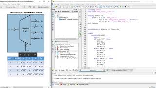 Multiplexores – Parte 6 Demux 1 a 4 en VHDL  ISE Design 147 [upl. by Irby]