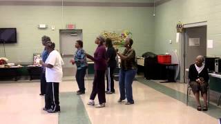 The Electric Slide 2 Line Dance  New Orleans LA [upl. by Cyrillus]