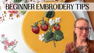 Embroidery 101  Beginner Embroidery Tips and Mistakes to Avoid [upl. by Enilrahc]