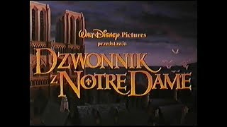 Dzwonnik z Notre Dame 2 1996 The Hunchback of Notre Dame zwiastun VHS [upl. by Solokin]