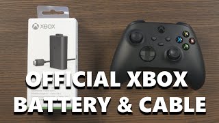 A Look at the Xbox Rechargeable Battery amp USB C Cable Play and Charge Kit [upl. by Palla]