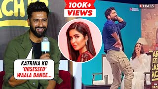 Vicky Kaushal REVEALS Katrina Kaifs REACTION To Obsessed VIRAL Video Actor BLUSHES [upl. by Eymaj]