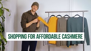 What is Cashmere and Why is it so Expensive  Affordable Cashmere Naadam Uniqlo Everlane [upl. by Lach]