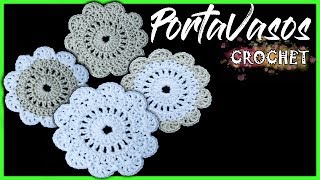 Portavasos a Crochet  Paso a Paso  Nirvana Crochet 13 😱🔴 [upl. by Awra]