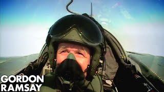 Cooking for RAF Pilots  Gordon Ramsay [upl. by Eikram]