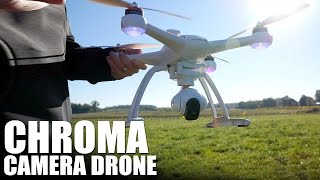 Blade Chroma 4K Camera Drone  Flite Test [upl. by Arraic]