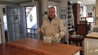 HOW TO APPLY POLYURETHANE TO WOOD [upl. by Rayburn443]