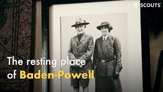 The resting place of BadenPowell [upl. by Nolyaw]