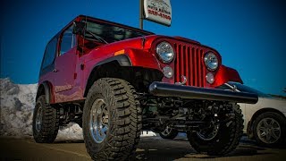 1977 Jeep CJ7 Restoration by Miller Brothers Auto Repair [upl. by Nolyaj]