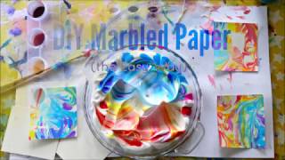 Shaving Cream Marbling [upl. by Peltz]