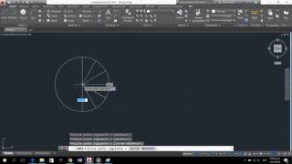 Como usar la herramienta dividir en autocad [upl. by Flynn896]