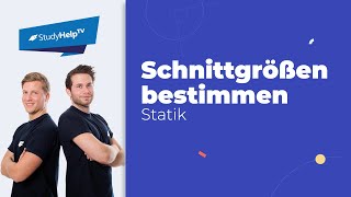 Schnittgrößen berechnen  3 Bereiche Technische Mechanik  StudyHelp [upl. by Ainival]