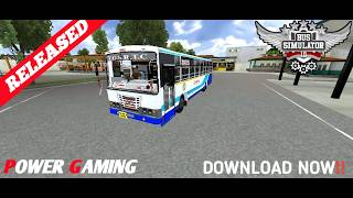 TSRTC BUS MODPOWER GAMINGBUS SIMULATOR INDONESIA [upl. by Venice]